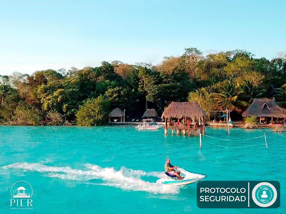 Hotel Wayak Bacalar - Todo Incluido Bagian luar foto