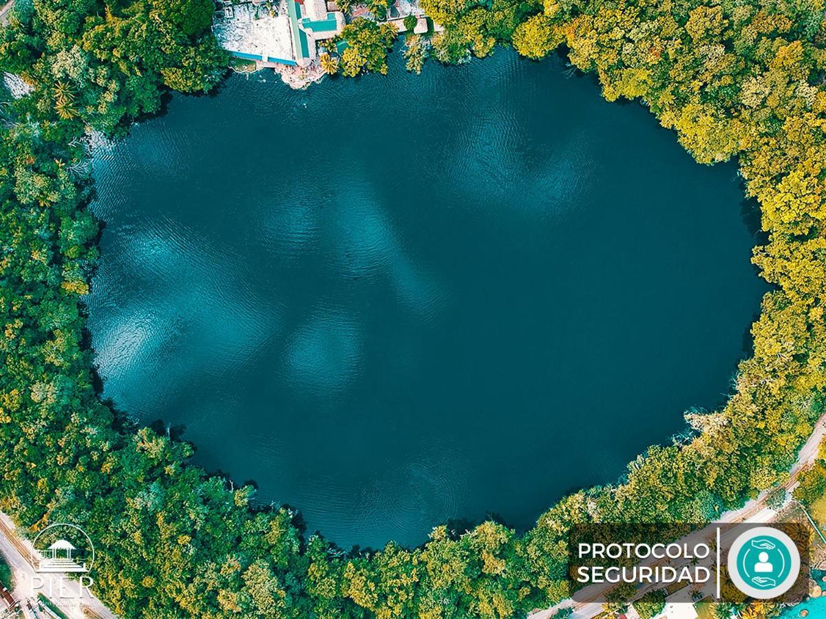 Hotel Wayak Bacalar - Todo Incluido Bagian luar foto