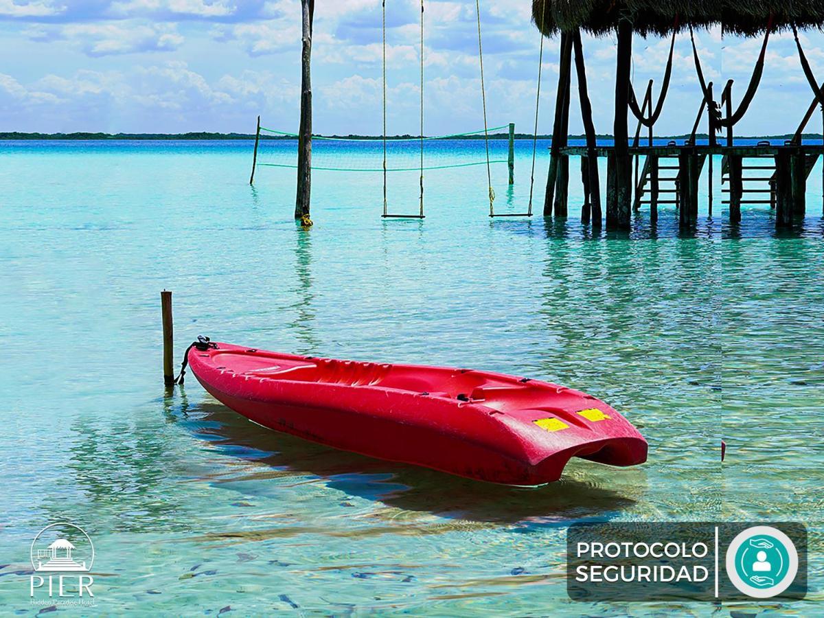 Hotel Wayak Bacalar - Todo Incluido Bagian luar foto