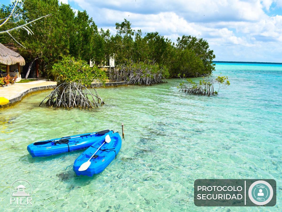 Hotel Wayak Bacalar - Todo Incluido Bagian luar foto