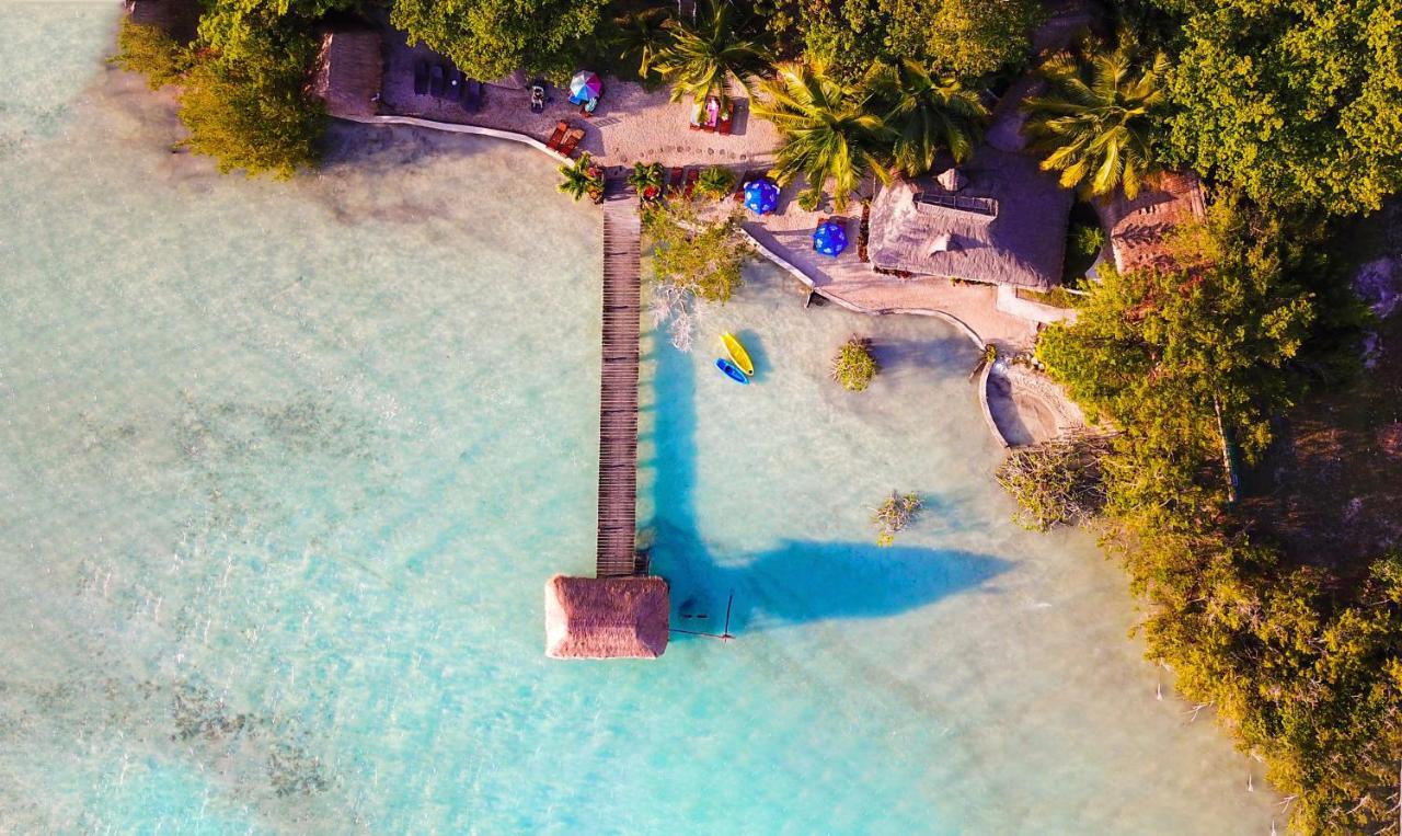 Hotel Wayak Bacalar - Todo Incluido Bagian luar foto