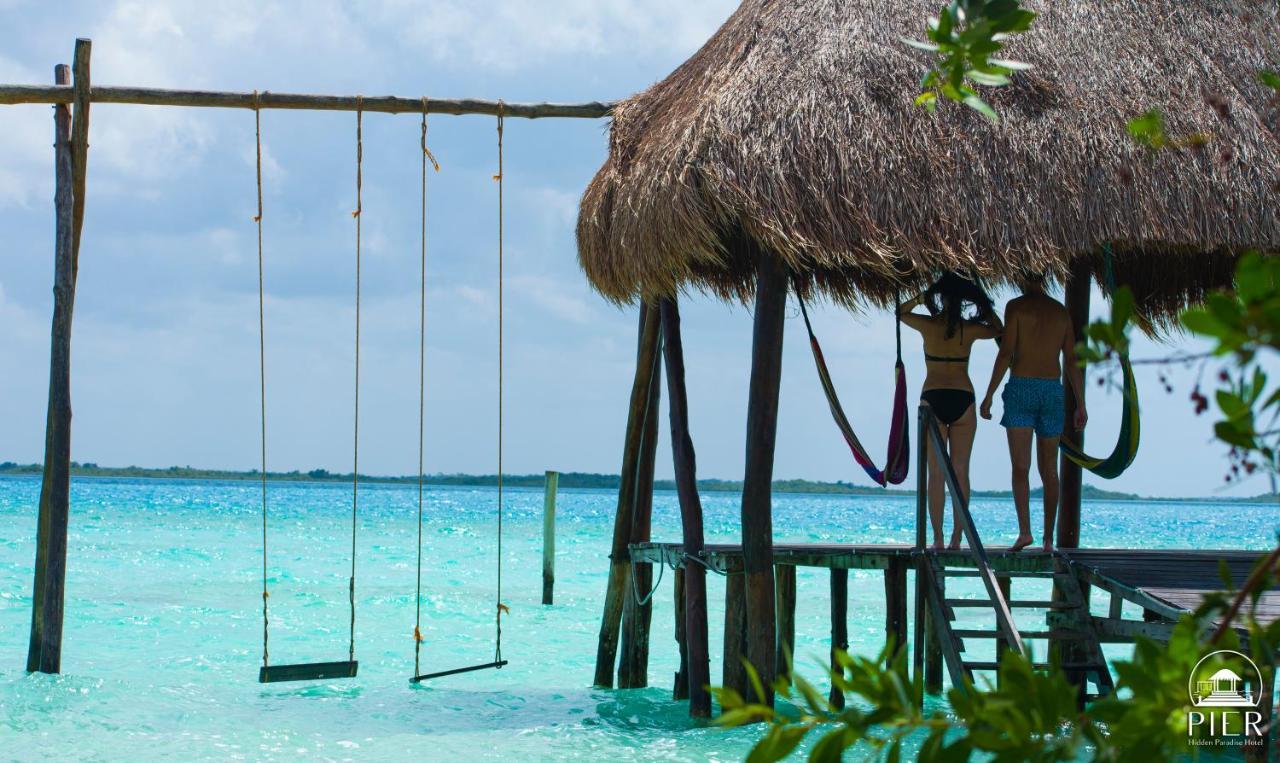 Hotel Wayak Bacalar - Todo Incluido Bagian luar foto