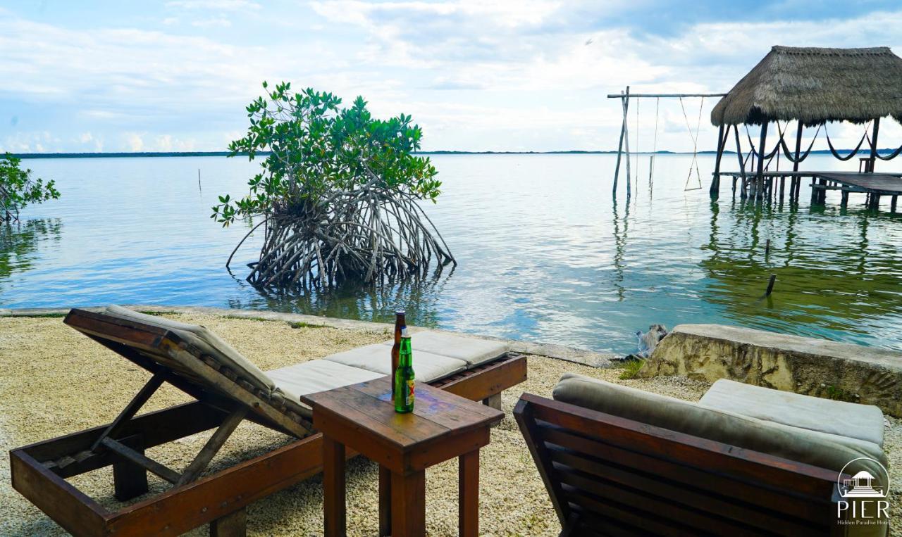 Hotel Wayak Bacalar - Todo Incluido Bagian luar foto