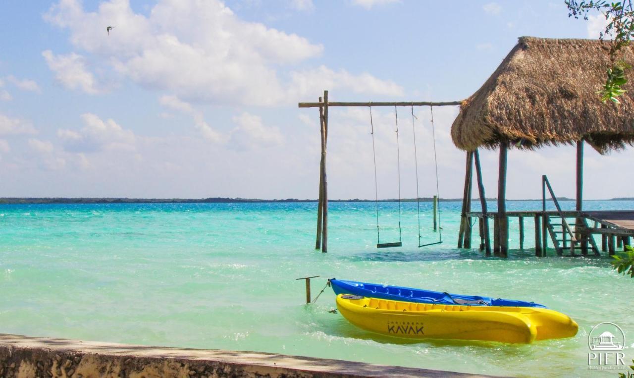Hotel Wayak Bacalar - Todo Incluido Bagian luar foto