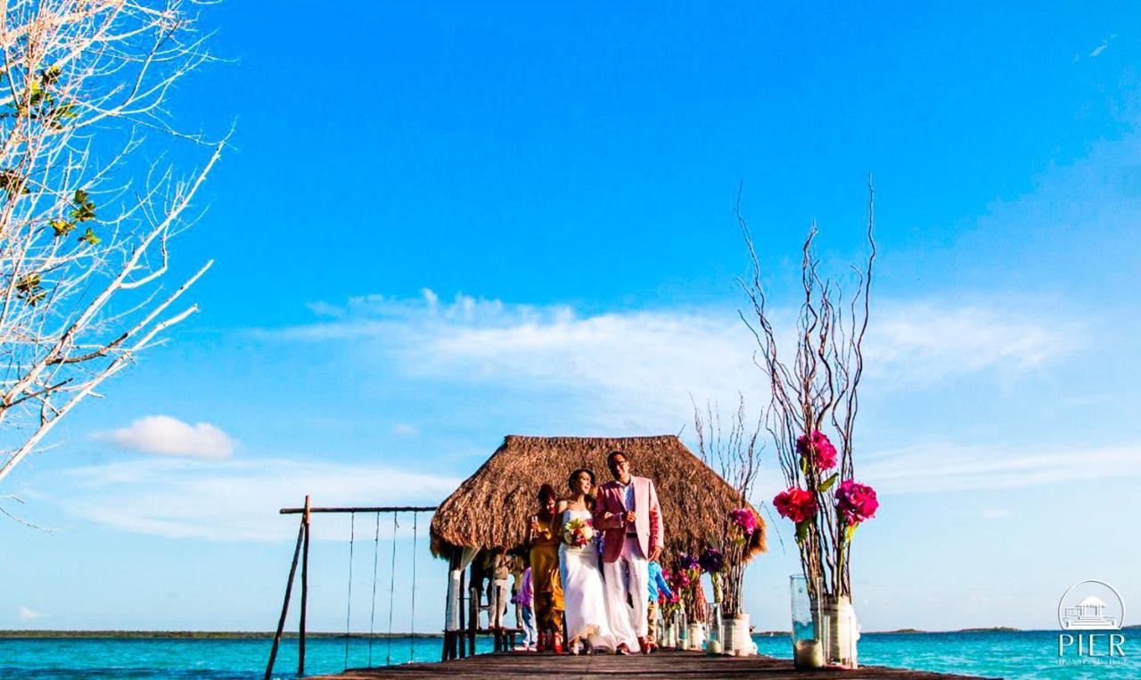 Hotel Wayak Bacalar - Todo Incluido Bagian luar foto