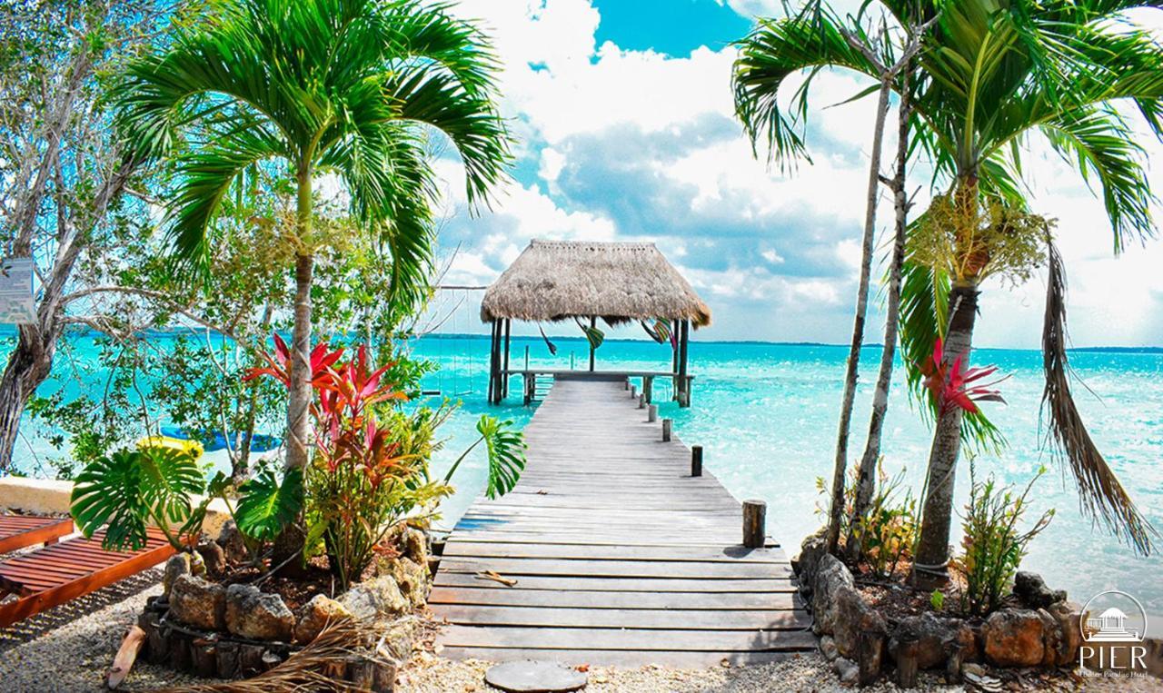 Hotel Wayak Bacalar - Todo Incluido Bagian luar foto