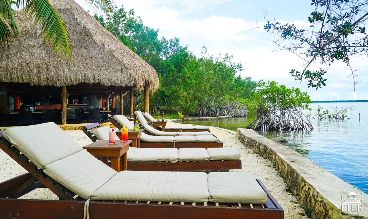 Hotel Wayak Bacalar - Todo Incluido Bagian luar foto