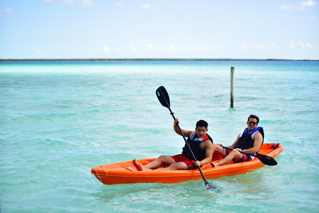 Hotel Wayak Bacalar - Todo Incluido Bagian luar foto