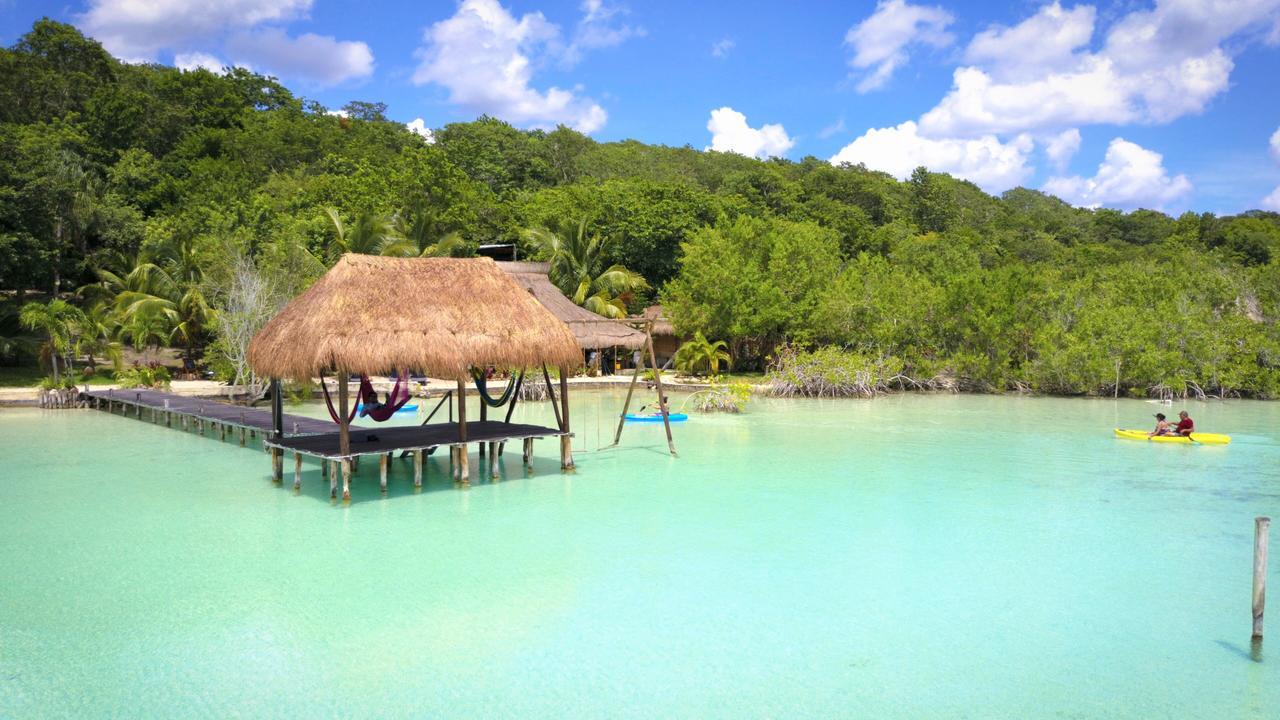 Hotel Wayak Bacalar - Todo Incluido Bagian luar foto