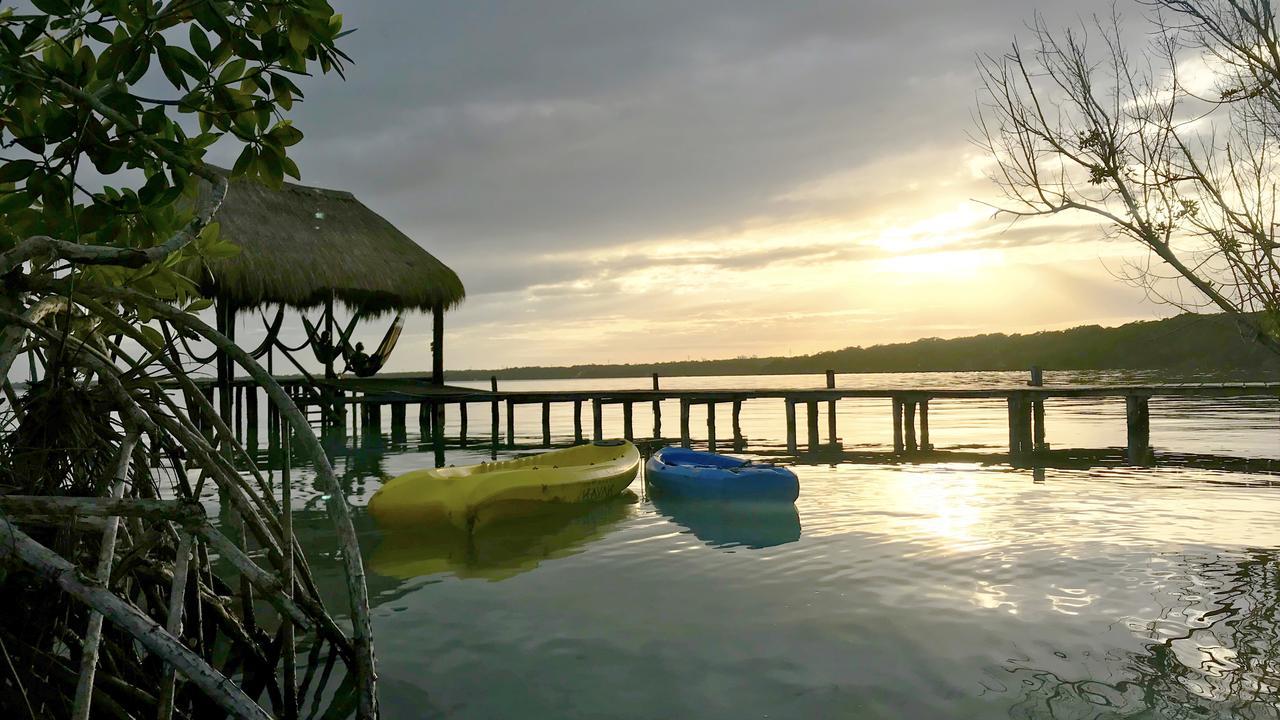Hotel Wayak Bacalar - Todo Incluido Bagian luar foto
